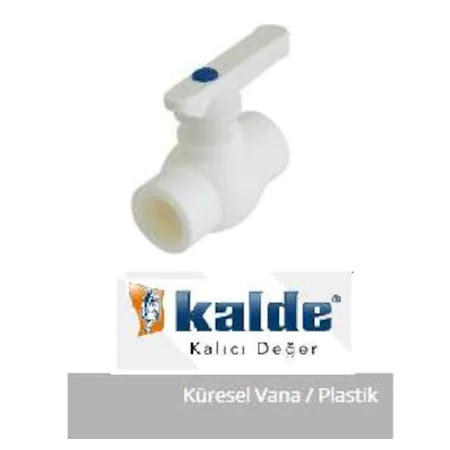 Kalde Plastik Küresel Vana 25 Mm