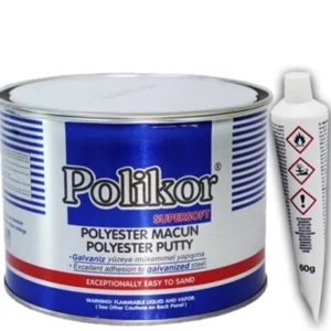 Polikor Polyester Süper Soft Macun Çelik Macunu 40 Gr